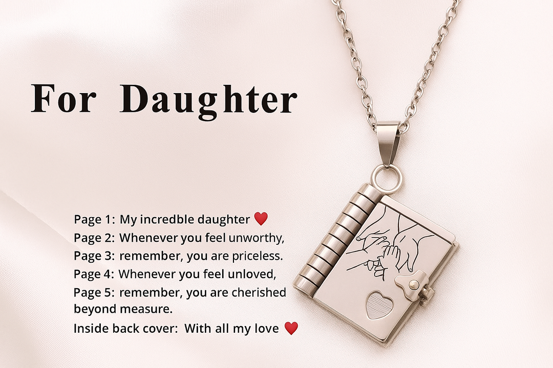 Book Necklace - The Family's Place