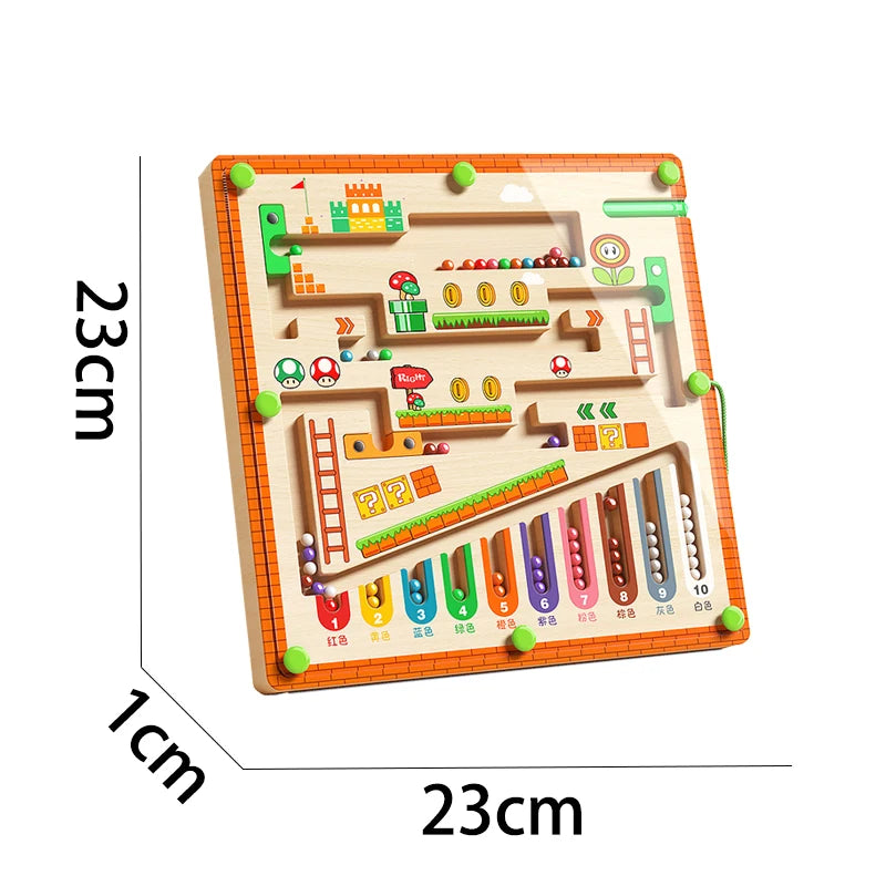 Children's Magnetic Maze - Early Education Puzzle