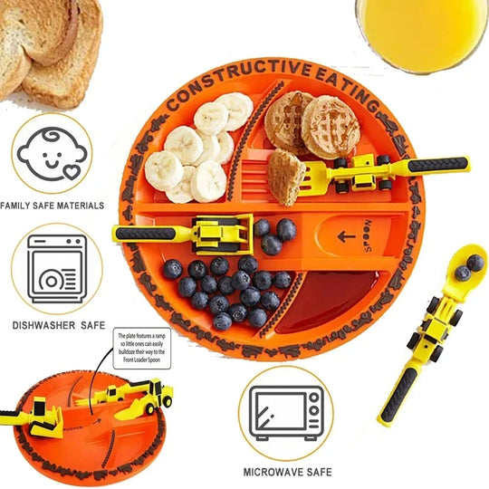 BPA-Free and Food-Safe Kids Dining Tool Set