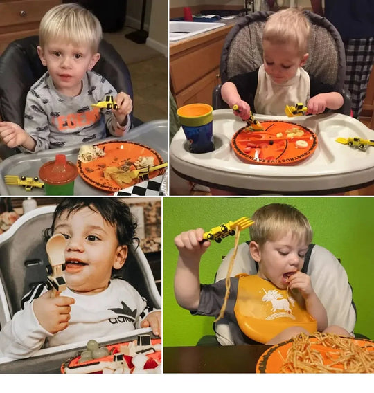 BPA-Free and Food-Safe Kids Dining Tool Set