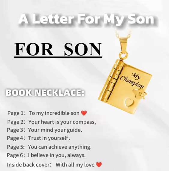 Book Necklace - The Family's Place