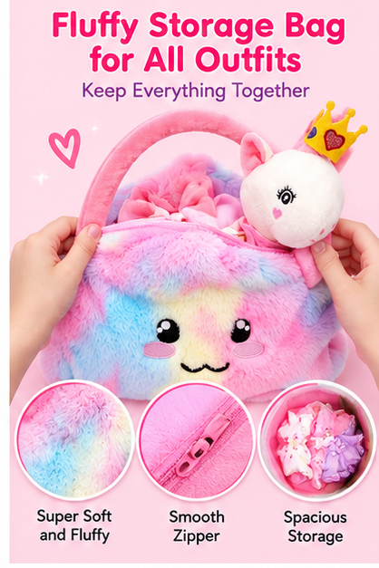 TwinkleTutu™ Unicorn Ballet Plush Doll 🦄🩰