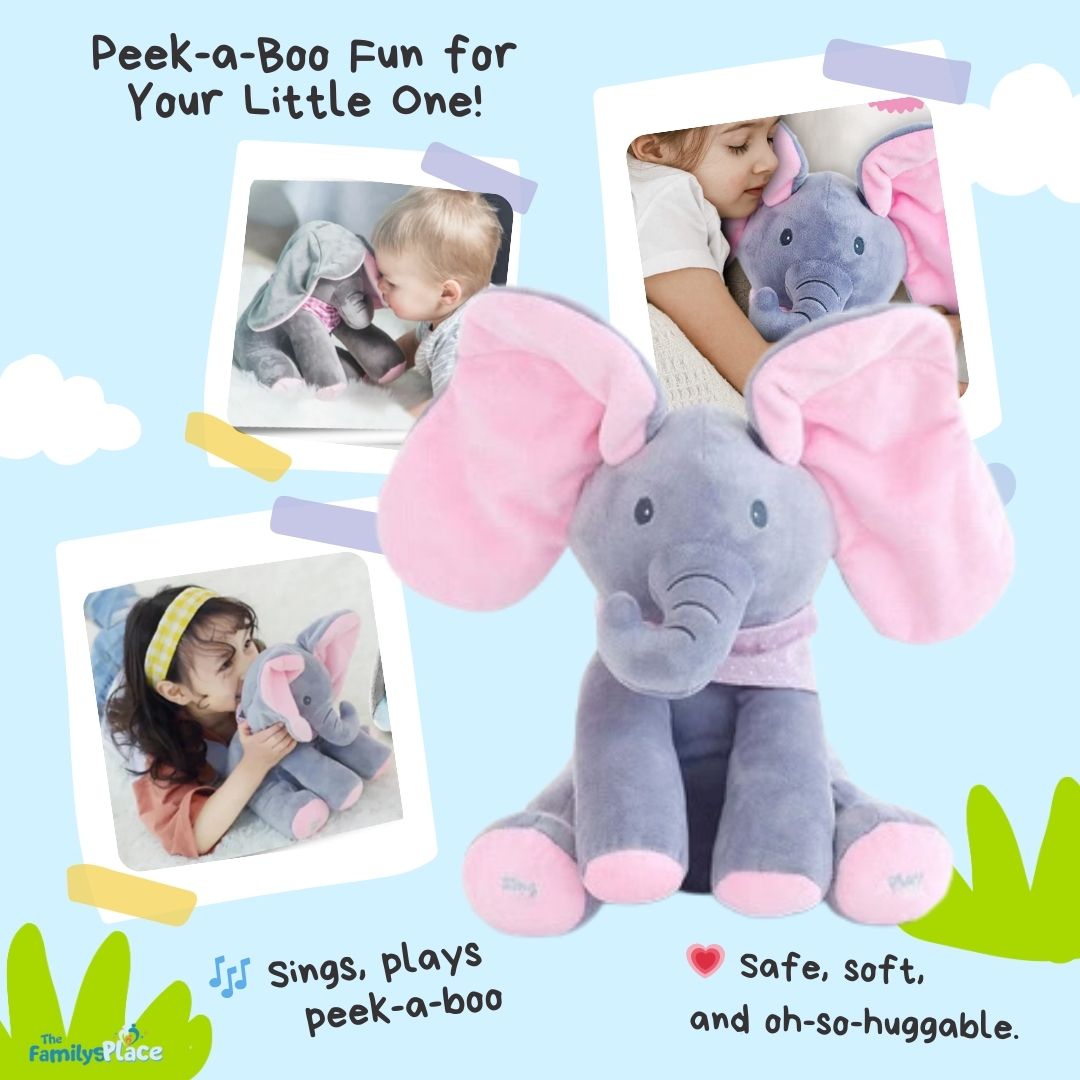 Peek a boo Talking Elephant - Familysplace™