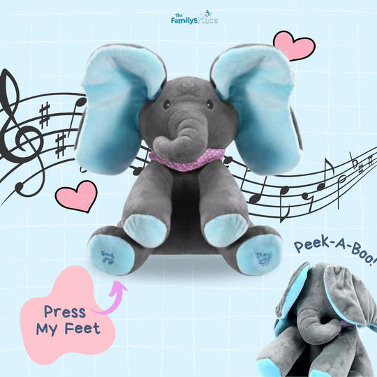 Peek a boo Talking Elephant - Familysplace™