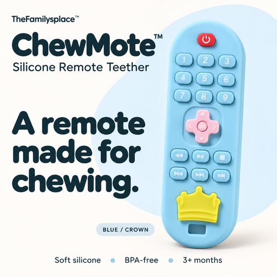 📺 ChewMote™ Silicone Remote Teether