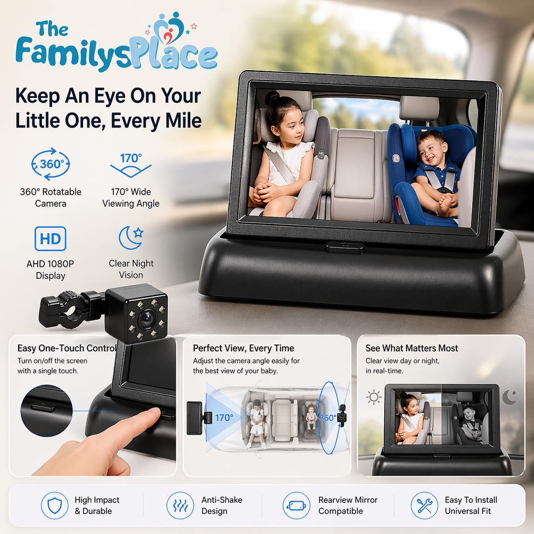 SafeView Baby Car Monitor -TheFamilysplace™
