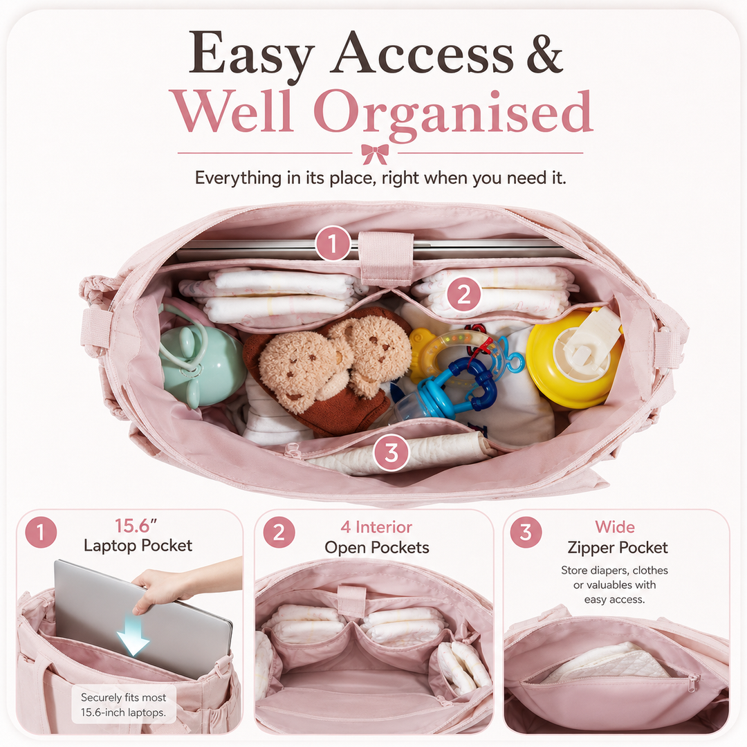 Bellissima™ Luxury Baby Tote Bag
