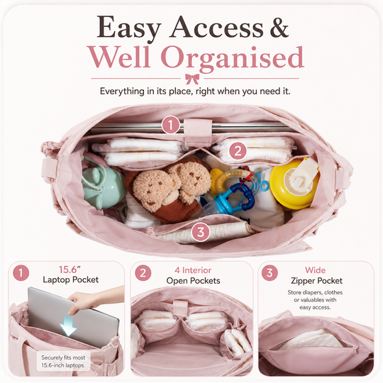 Bellissima™ Luxury Baby Tote Bag