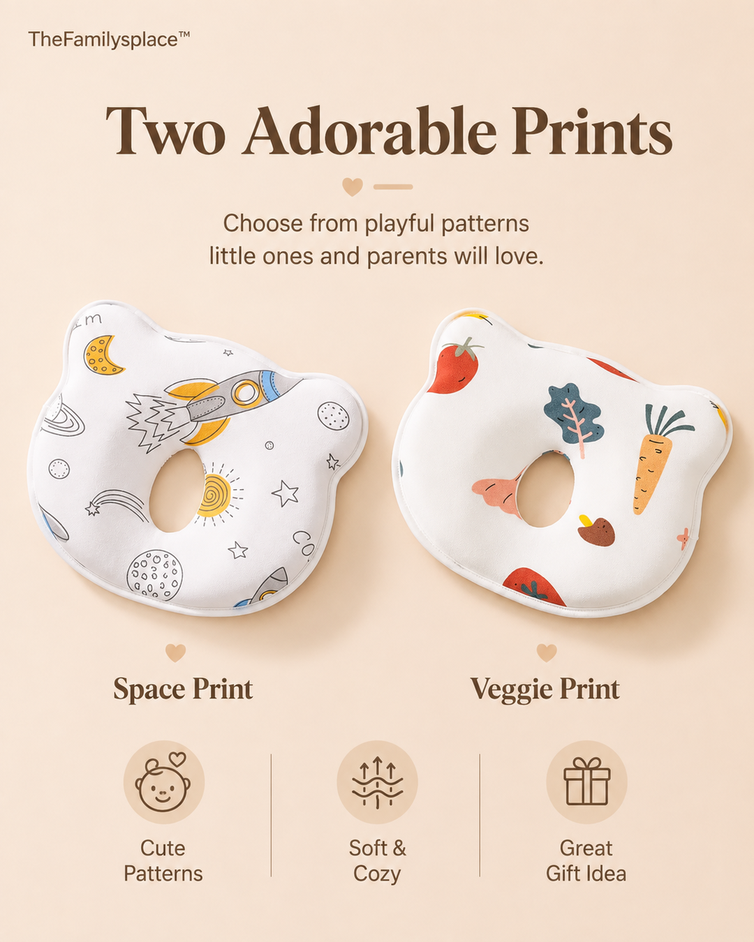 CloudHalo™ Baby Comfort Pillow