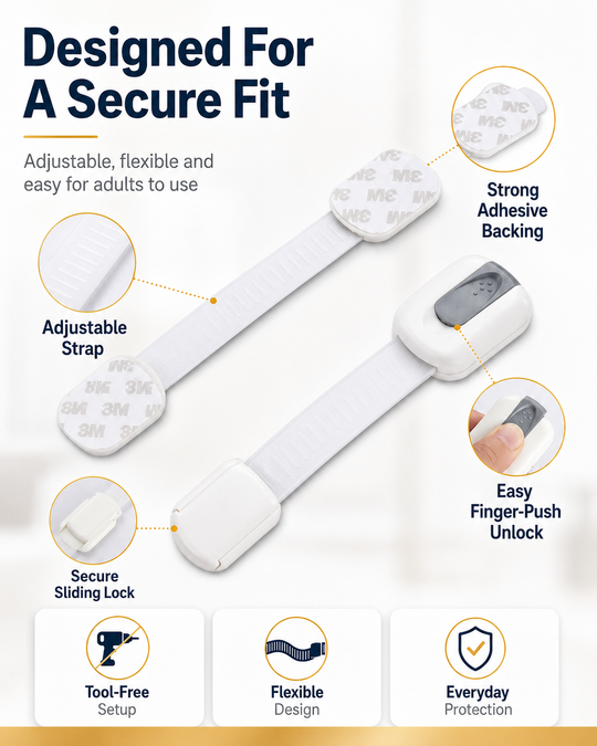 SafeSnap™ Child Safety Locks