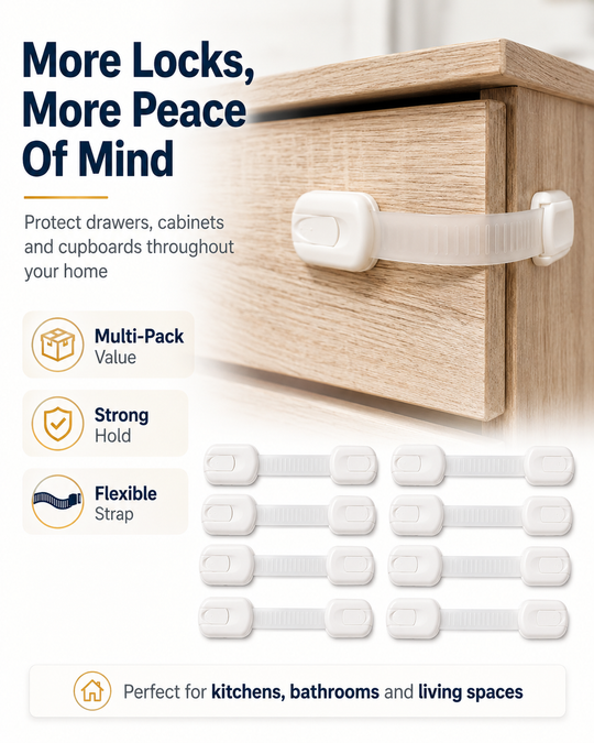 SafeSnap™ Child Safety Locks
