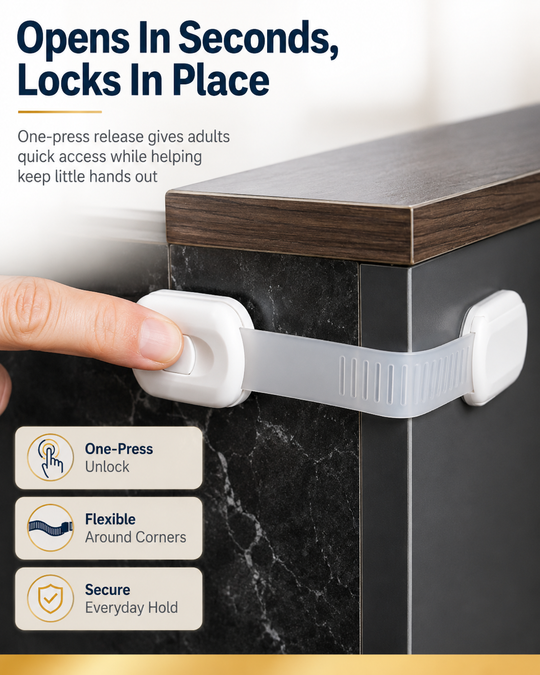 SafeSnap™ Child Safety Locks