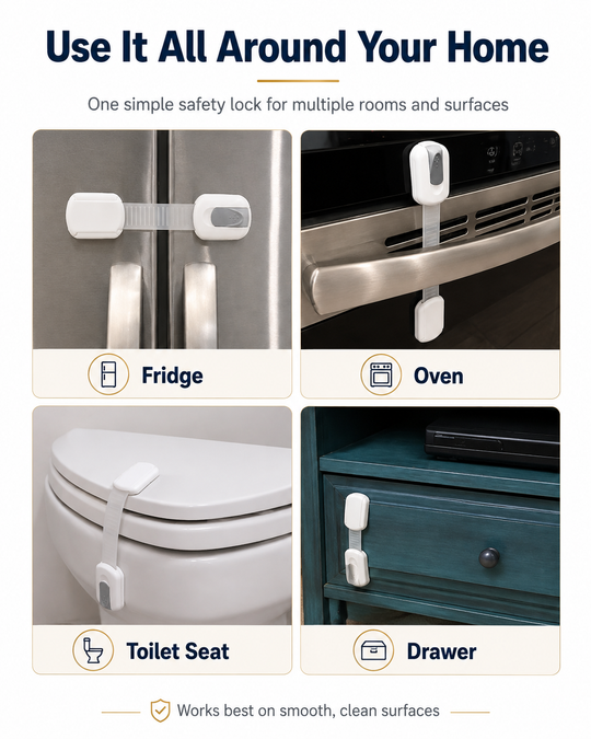 SafeSnap™ Child Safety Locks