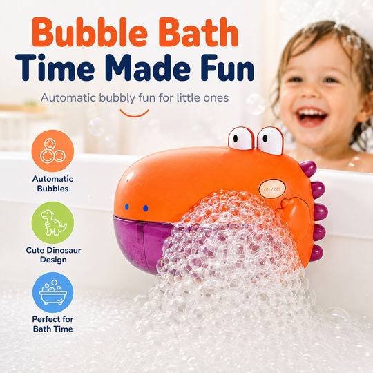 BubbleSaurus™ Automatic Bath Bubble Maker