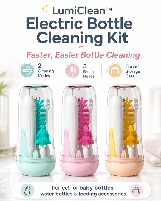 LumiClean™ Electric Bottle Cleaning Kit