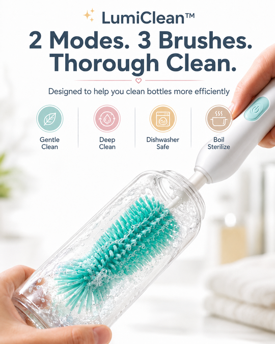 LumiClean™ Electric Bottle Cleaning Kit