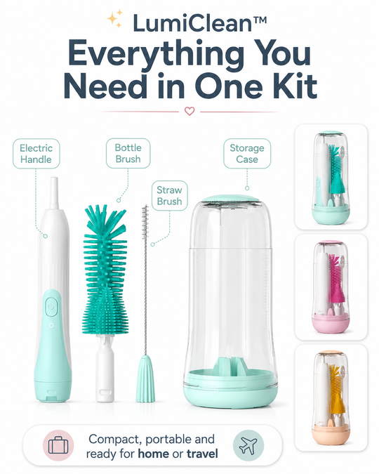 LumiClean™ Electric Bottle Cleaning Kit