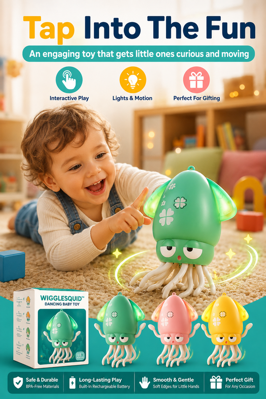 WiggleSquid™ Dancing Baby Toy