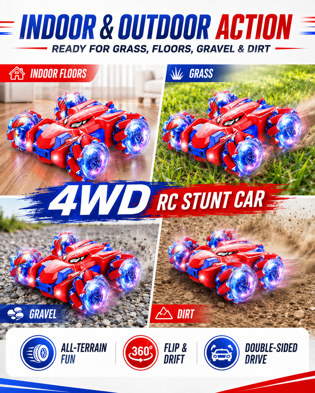 StuntX™ RC Stunt Racer