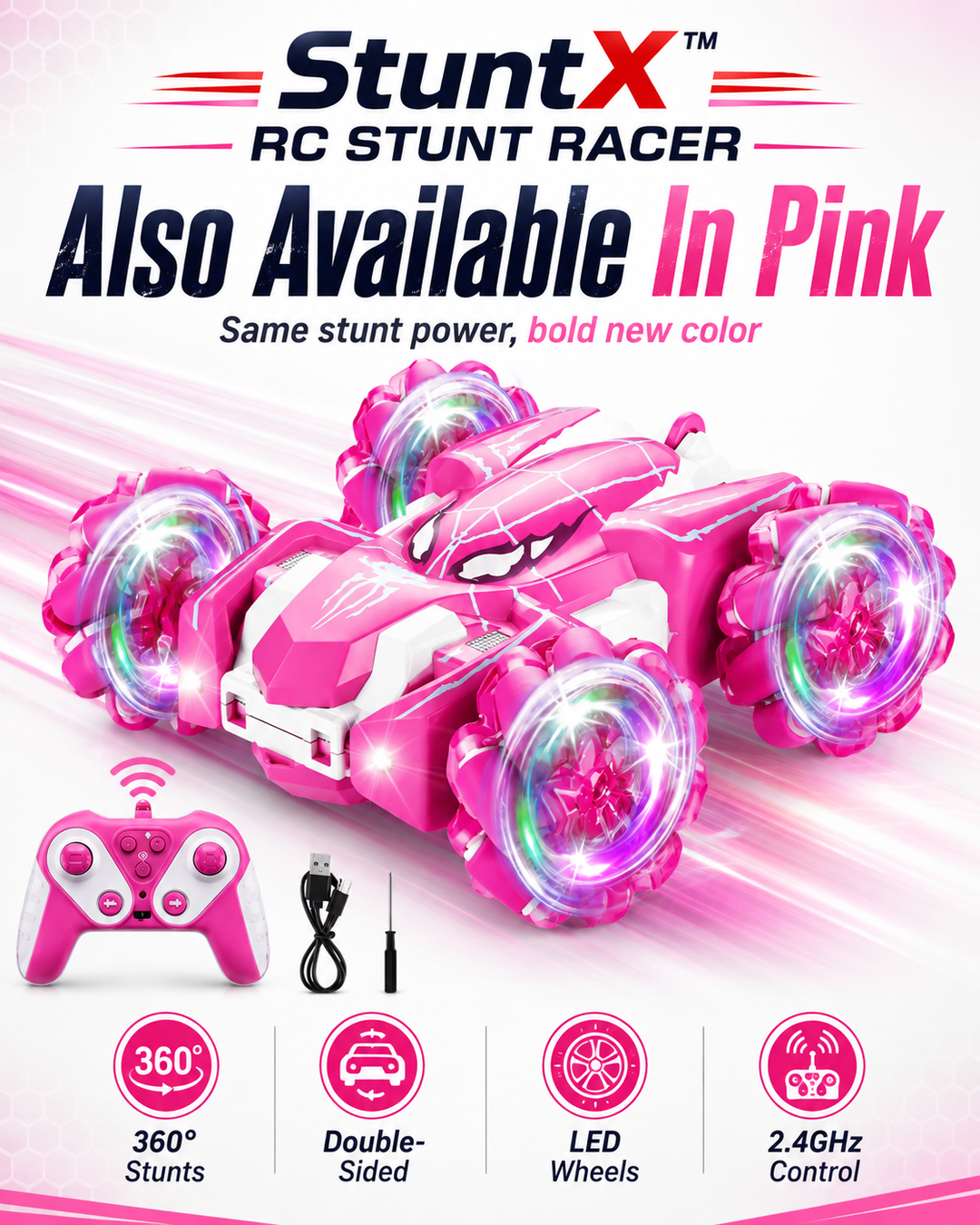 StuntX™ RC Stunt Racer