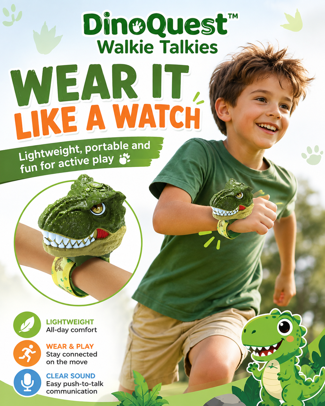 DinoQuest™ Walkie Talkies