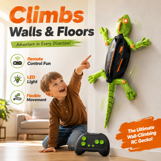 GeckoClimb™ Wall-Crawling RC Lizard