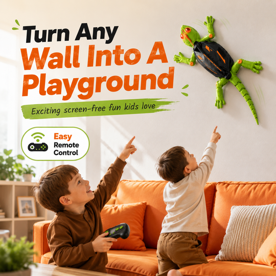GeckoClimb™ Wall-Crawling RC Lizard