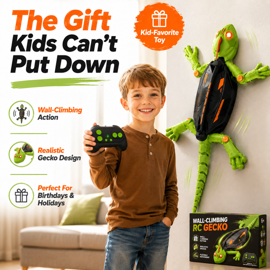 GeckoClimb™ Wall-Crawling RC Lizard