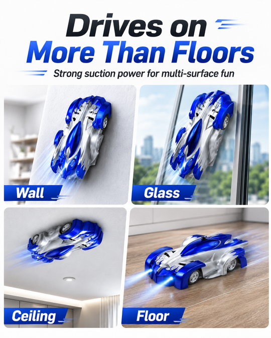 WallRacer™ 360° Stunt Climbing RC Car