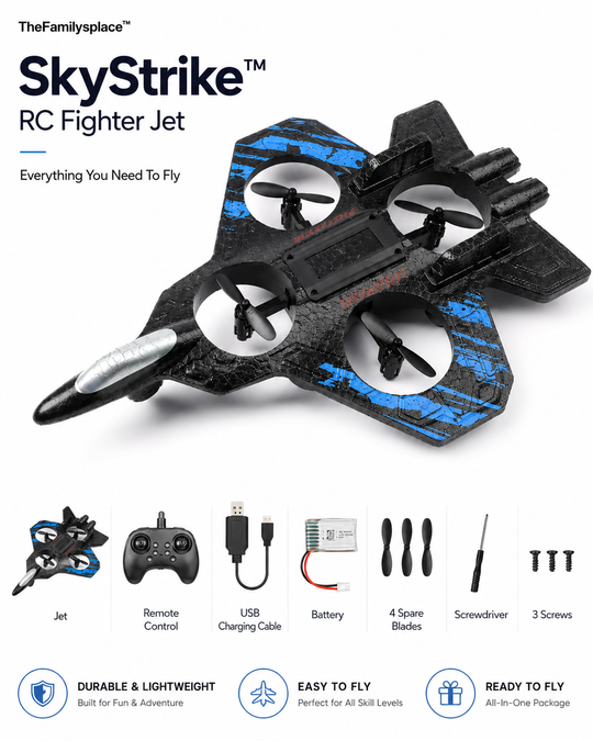 SkyStrike™ RC Fighter Jet