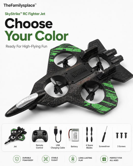 SkyStrike™ RC Fighter Jet