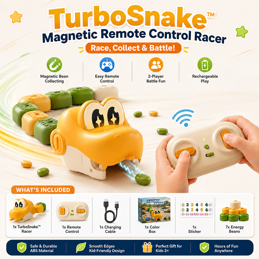 TurboSnake™ Magnetic Remote Control Racer