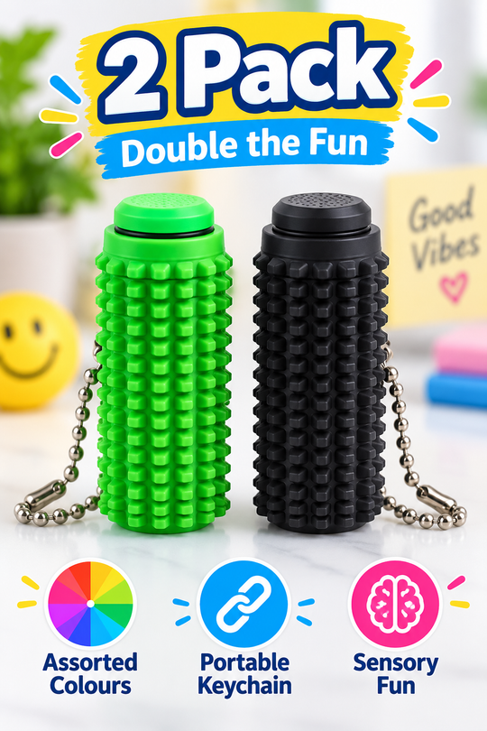 TactiRoll™ Sensory Fidget Keychain