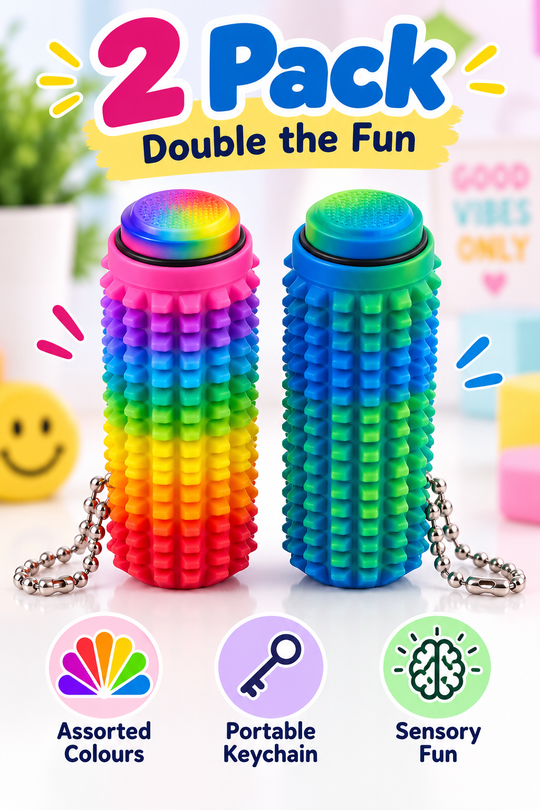TactiRoll™ Sensory Fidget Keychain