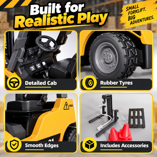BuildRover™ Mini RC Construction Vehicles 🚜🏗️