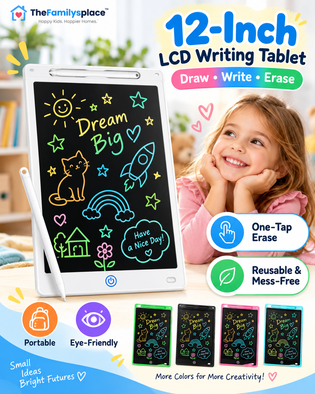 DoodleMagic™ LCD Writing & Drawing Tablet 🎨