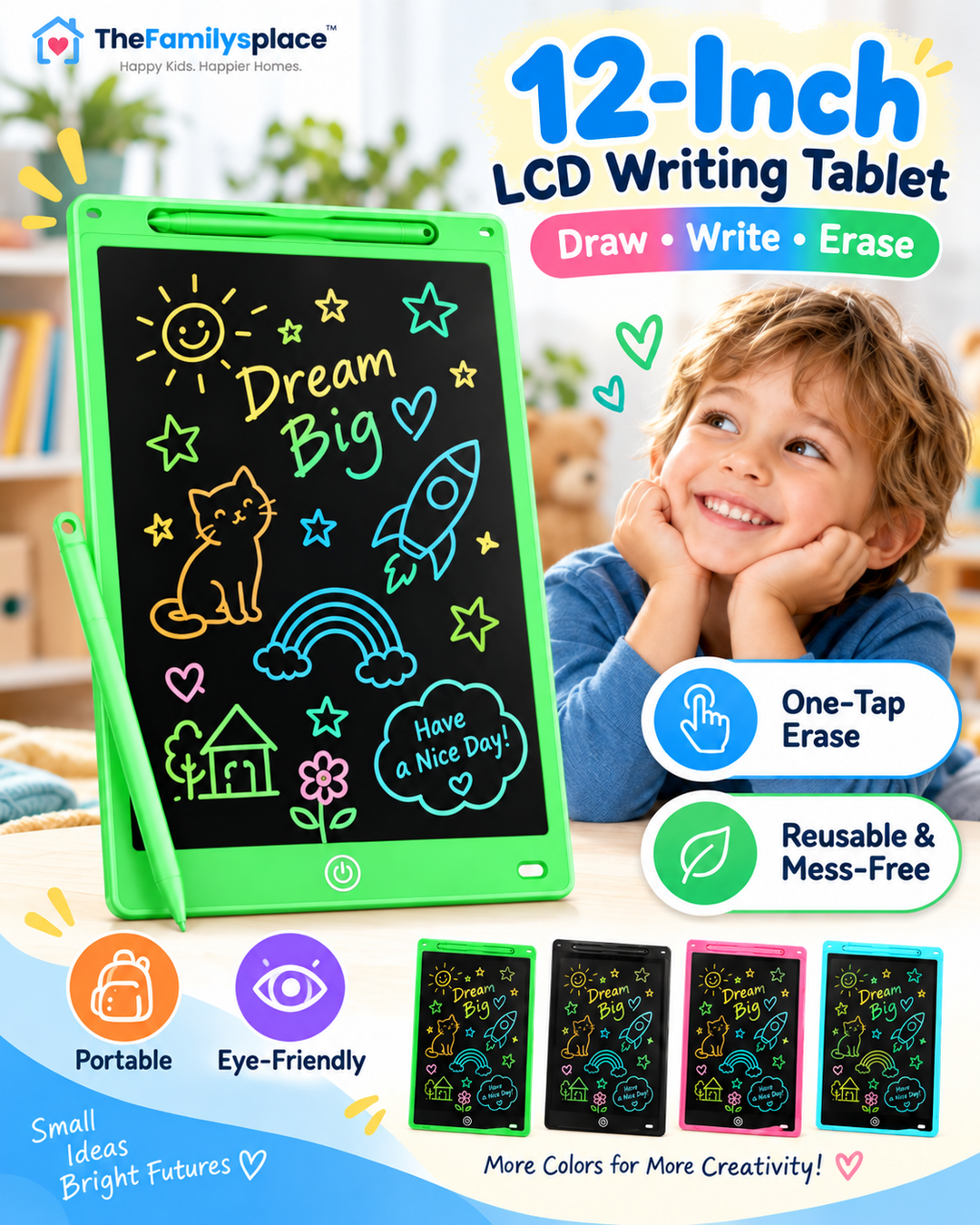 DoodleMagic™ LCD Writing & Drawing Tablet 🎨