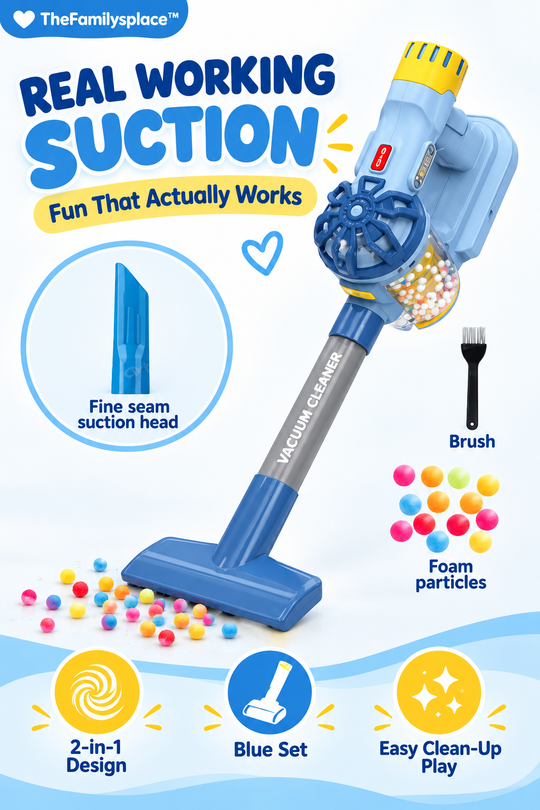 CleanBuddy™ 3-in-1 Kids Vacuum Cleaner Set 🧹✨