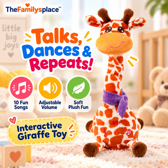 🦒 GiraffeGroove™ Dancing & Talking Plush Toy