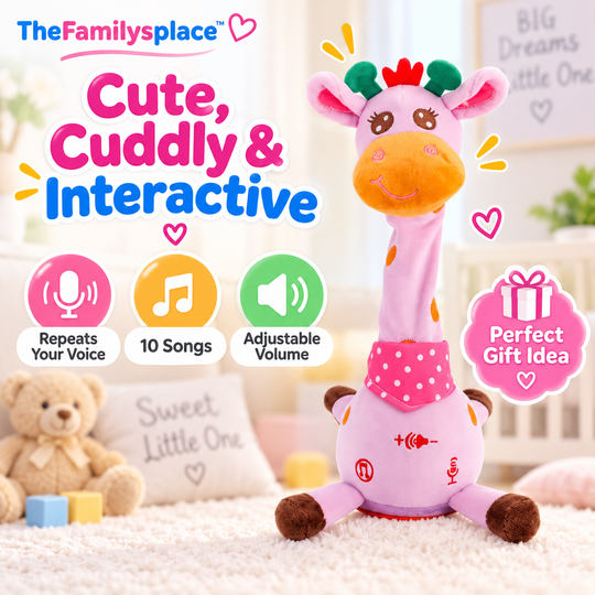 🦒 GiraffeGroove™ Dancing & Talking Plush Toy