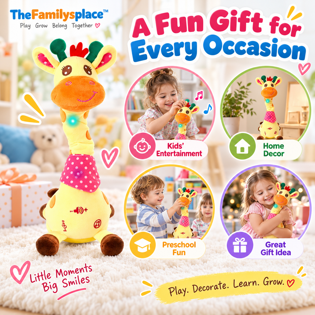 🦒 GiraffeGroove™ Dancing & Talking Plush Toy