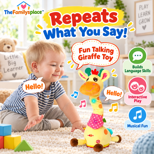 🦒 GiraffeGroove™ Dancing & Talking Plush Toy