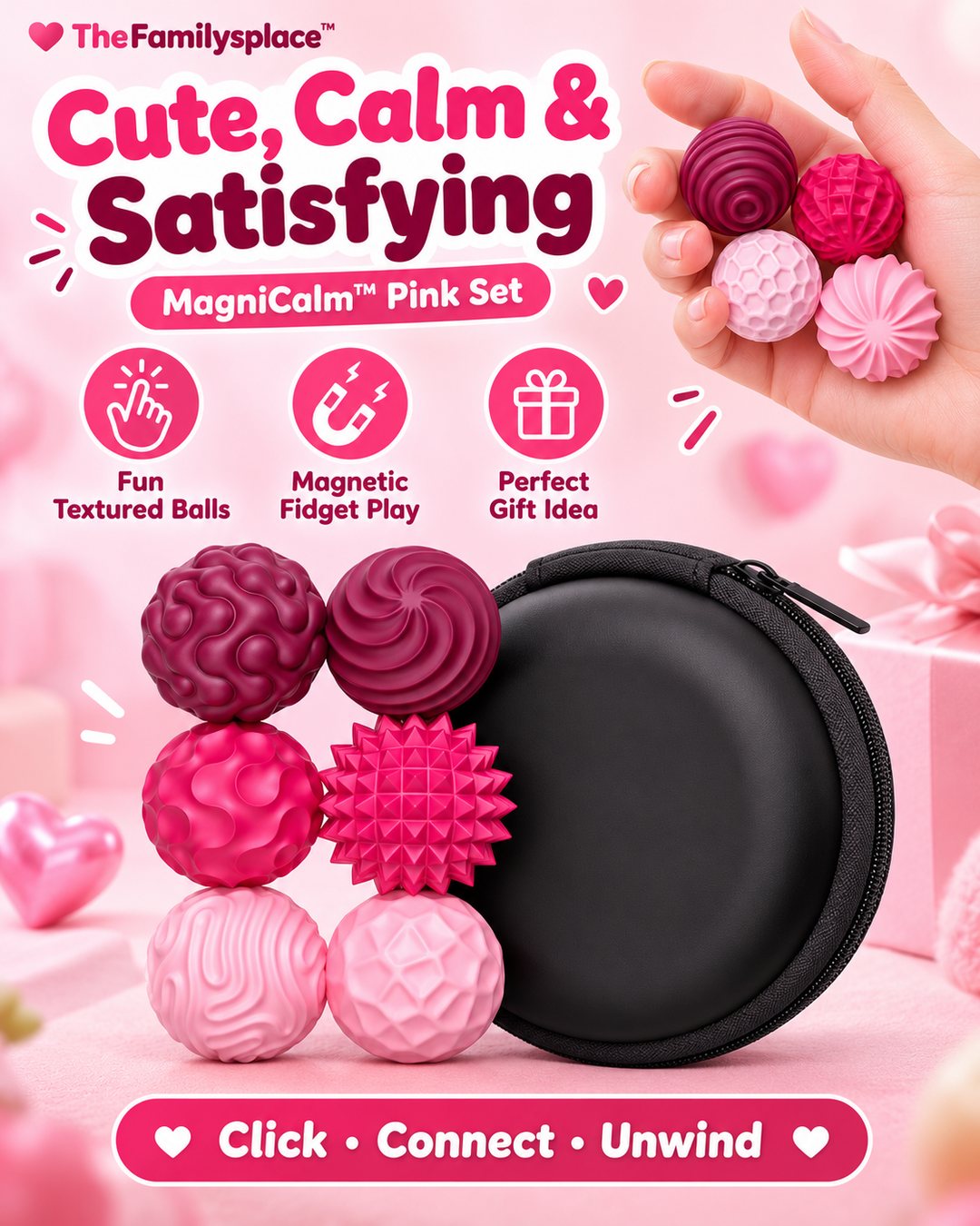 🧲 MagniCalm™ Magnetic Sensory Fidget Balls