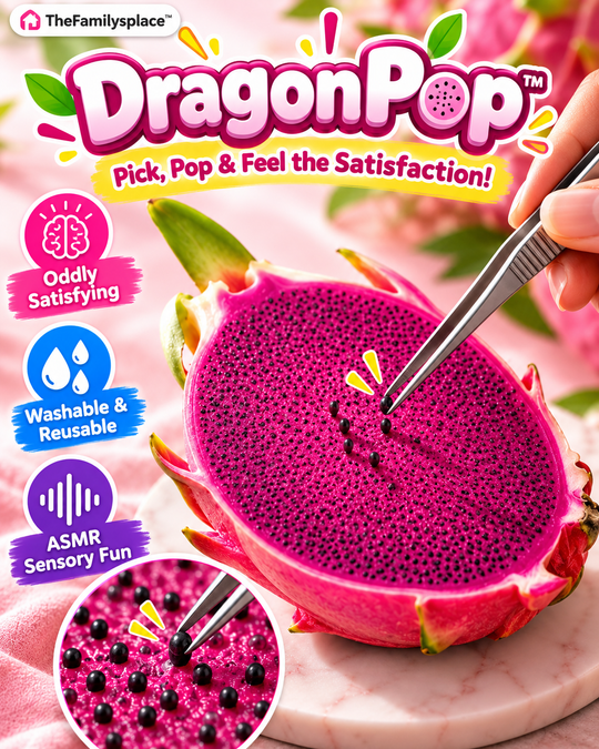 🐉 DragonPop™ Dragon Fruit Sensory Fidget Toy