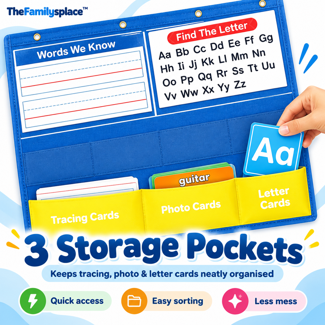 AlphaPocket™ Alphabet Learning Chart Set