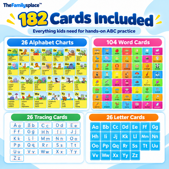 AlphaPocket™ Alphabet Learning Chart Set