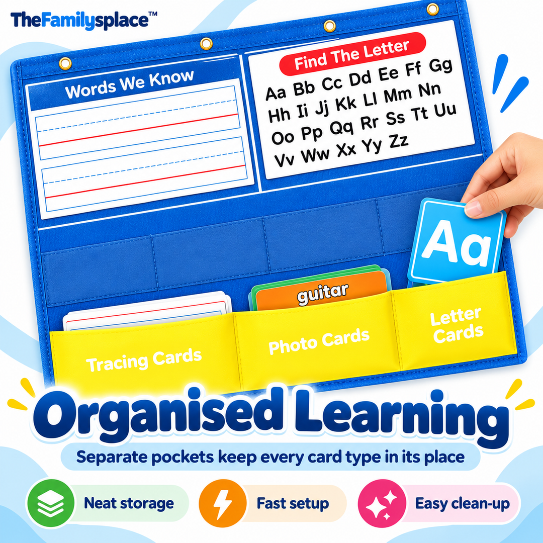 AlphaPocket™ Alphabet Learning Chart Set
