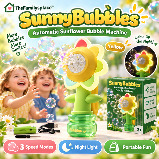 SunnyBubbles™ Sunflower Bubble Machine 🌻🫧