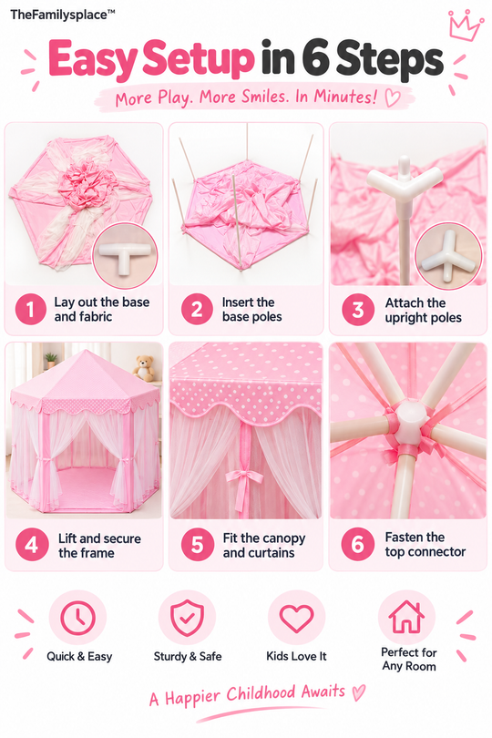 DreamDen™ Kids Play Tent