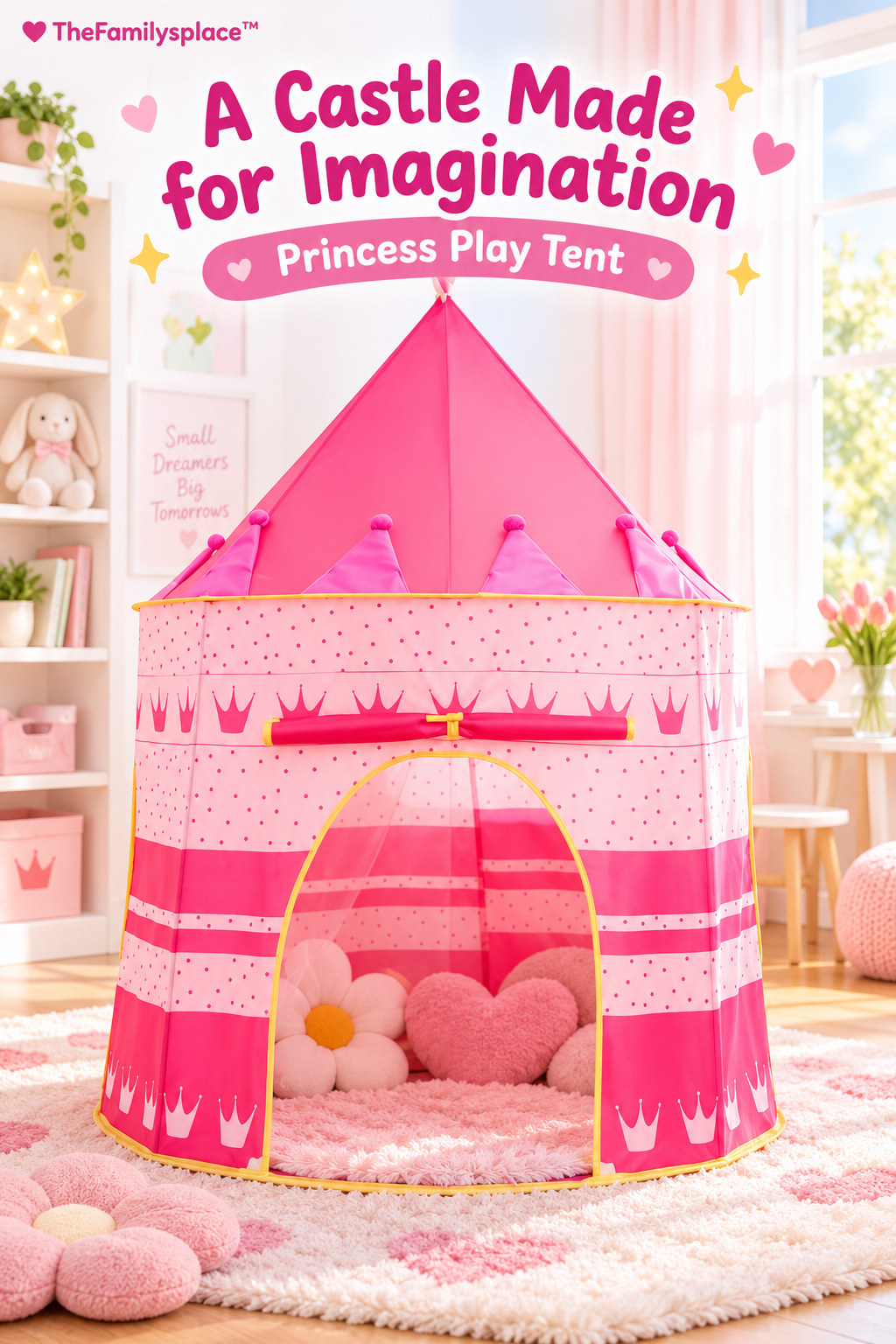 DreamDen™ Kids Play Tent